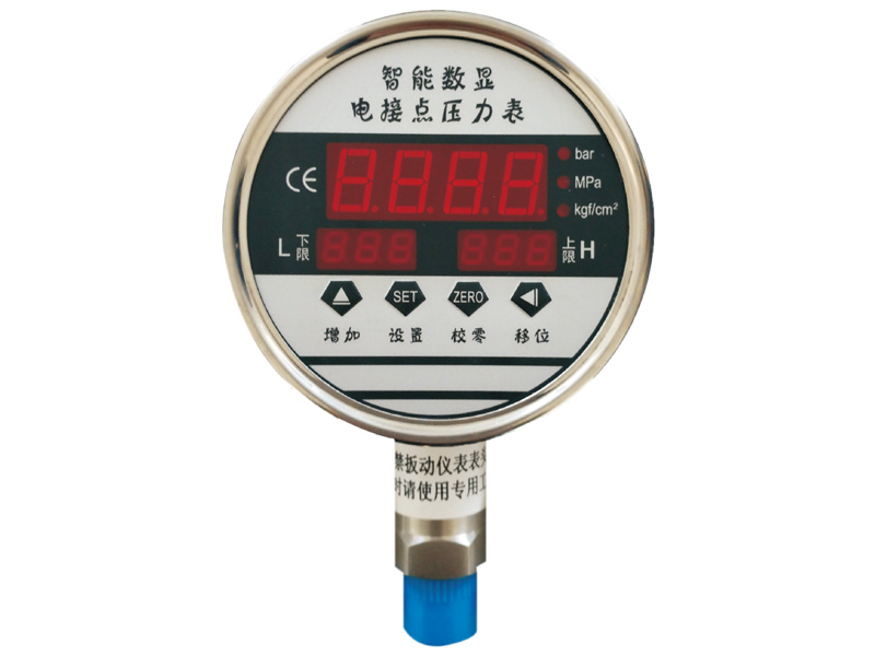 智能數(shù)顯電接點(diǎn)壓力表